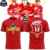 Dubuque Fighting Saints Dupaco Cowbell Cup Champion 2026 Hoodie Shirts