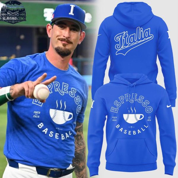 Italy National Espresso World Classic Baseball 2026 Hoodie T-Shirt