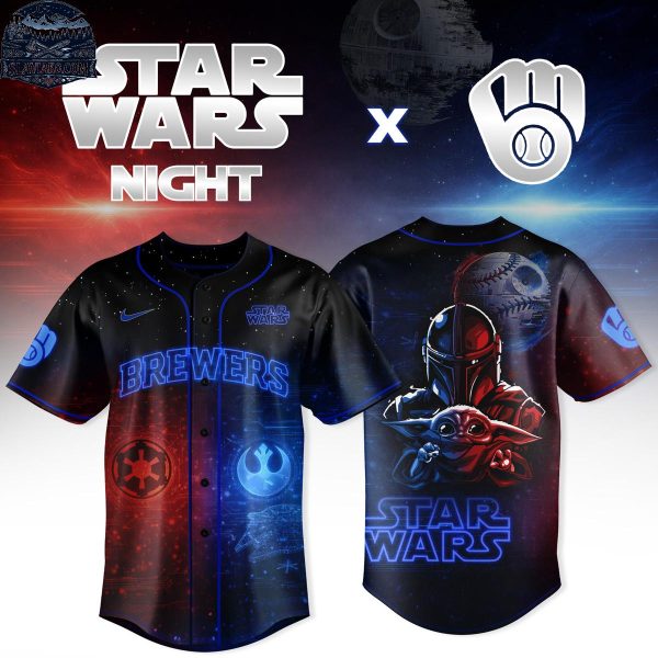 Milwaukee Brewers Star Wars 2026 Galactic Empire x Rebel Alliance Jersey