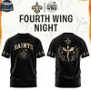 New Orleans Saints Fourth Wings Night 2026 The Tale Hoodie T Shirt