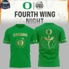 Oregon Ducks Fourth Wing Night Hoodie T Shirt NCAA 2026