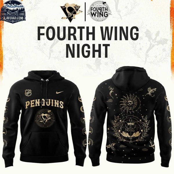 Pittsburgh Penguins Fourth Wings 2026 Dark Nights Hoodie T-Shirt