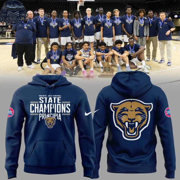 Principia Panthers Class 3 Boys State Champions 2026 Hoodie T-Shirt