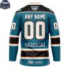 San Jose Barracuda Teal Future Night 2026 Personalized Hockey Jersey