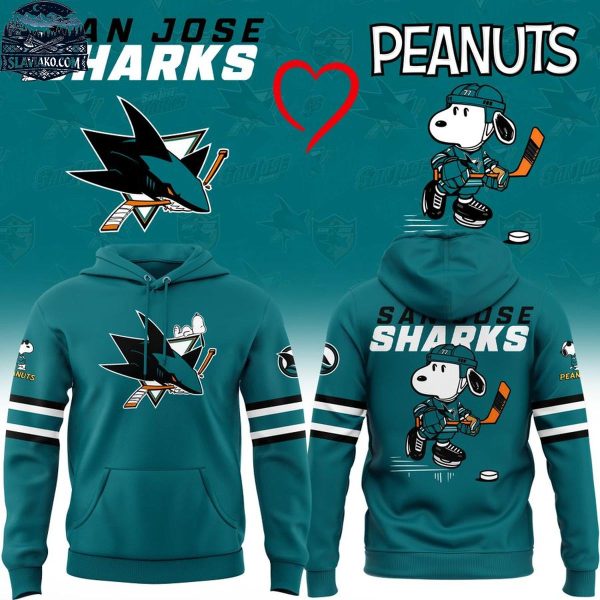 San Jose Sharks Peanuts Game Day 2026 Hoodie T-Shirt For Snoopy Fans