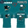 San Jose Sharks Peanuts Game Day 2026 Hoodie T Shirt For Snoopy Fans