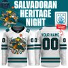 San Jose Barracuda Teal Future Night 2026 Personalized Hockey Jersey