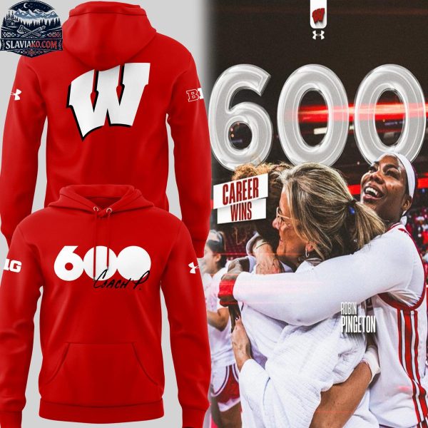Wisconsin Badgers Robin Pingeton 600th Win 2026 Hoodie Shirts