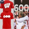 Wisconsin Badgers Robin Pingeton 600th Win 2026 Hoodie Shirts